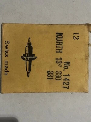 KURTH 330,331 UNRUHWELLE STAFF NEW OLD STOCK/G3127 - Bild 1 von 2