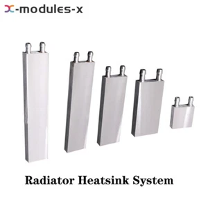 Radiator Heatsink System Aluminum Alloy Water Cooling Block Liquid Water Cooler - Picture 1 of 17