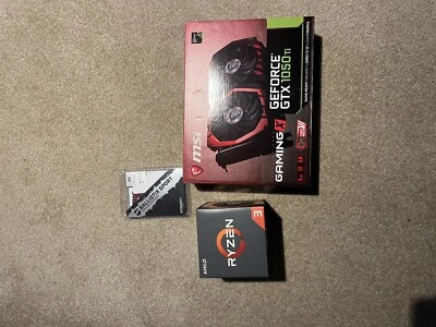 Ryzen 3 1200 AM4 Socket, GTX 1050ti Gaming X 4gb, Ballistic DDR4 Ram 8gb - Image 1 of 4