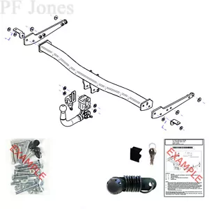Tow-Trust Towbar for Volkswagen Passat Estate 2015 Onwards - Detachable Tow Bar - Picture 1 of 4