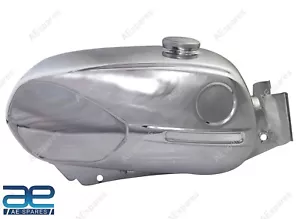 For Zundapp KS 50 Super Sport Type 517-20 Chrome Gas Fuel Tank 1971 With Cap New - Foto 1 di 7