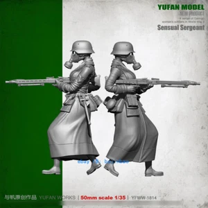 1/35 Mujer Alemana Soldado Modelo de Resina Sin Pintar Kit YuFan Modelo GK Segunda Guerra Mundial - Imagen 1 de 4