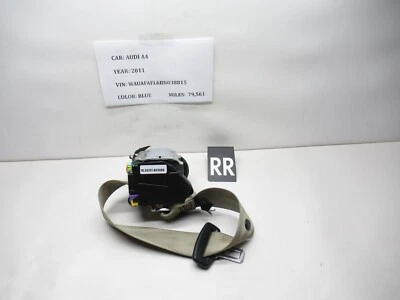 Retractor cinturón seguridad trasero derecho audi a4 2011-2012 8t0857805 fabricante de equipos originales Foto 1 de 4