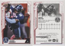 2020 Upper Deck CFL Red /165 Alden Darby #144