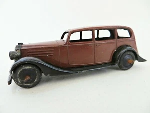 DINKY 30d 'VAUXHALL SALOON CAR'. BROWN. ORIGINAL. VINTAGE. VERY GOOD/EXCELLENT - Picture 1 of 6
