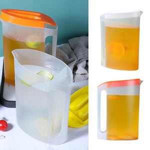 Water Pitcher Jug Fridge Jug Cold Tea Containers Carafe Kettle Juice - BPA Free - Picture 1 of 11