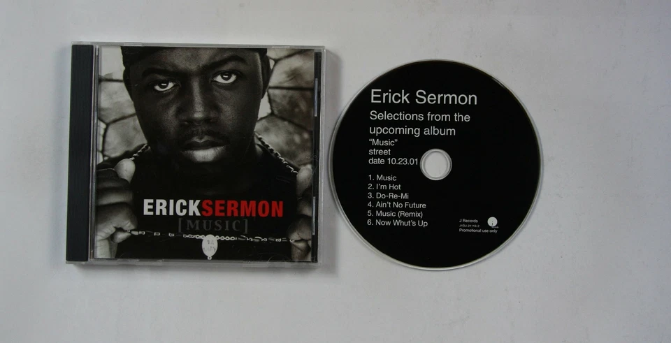 Erick Sermon Music Album Sampler Adv CD 2001 Hip Hop Rare! - Bild 1 von 1