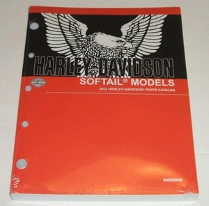 Harley 2022 Softail Parts Manual Fat Boy Street Bob Low Rider Classic Heritage - Bild 1 von 2