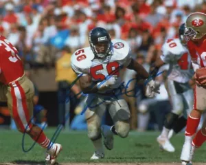 Jessie Tuggle Atlanta Falcons Football SIGNED 8x10 Photo COA! - Picture 1 of 1