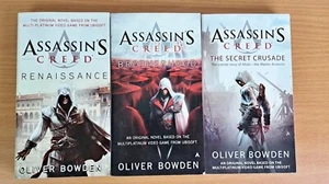 Lot of 3 Assassin' Creed Paperback Novels - Oliver Bowden - Based on Video Game - Picture 1 of 12