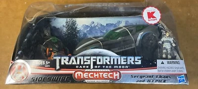 Transformers Dark Of The Moon Human Alliance SIDESWIPE & Sgt CHAOS ICEPICK Kmart - Image 1 of 3
