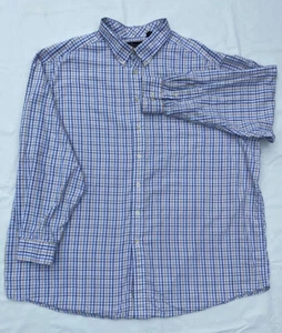 Cubavera Button Up Long Sleeve Shirt Pinstripe Size 3x - Picture 1 of 6