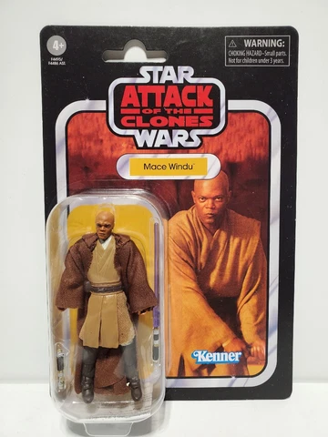 2022 Star Wars The Vintage Collection VC35 Mace Windu AOTC Re-issue Cover