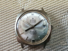  Vintage RARE MEN SWISS WATCH GOLD PLATED DARWIL AUTOMATIC