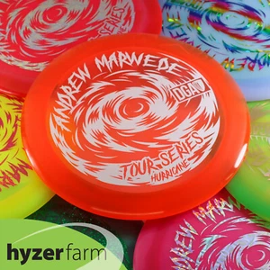 DGA MARWEDE 2023 TOUR SWIRL HURRICANE *elige peso y color* disco de golf Hyzer Farm - Imagen 1 de 24