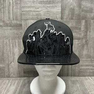 Disney Mickey Mouse "LONESOME GHOSTS" Black New Era 59Fifty Fitted Hat 7 3/8 HTF - Picture 1 of 16