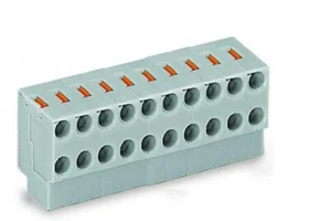 Wago 2-Leiter-Federleiste, 10-polig - Bild 1 von 1