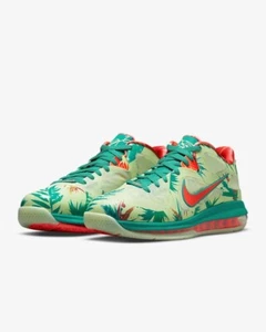 Nike LeBron IX 9 Low Green Yellow Blue DO9355-300 Men New Sz 9.5 - Picture 1 of 6