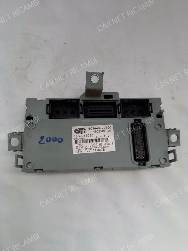 1369216080 503440770100 NBC250L.01 BODY COMPUTER DUCATO BOXER JUMPER 2005 2021 - Immagine 1 di 4