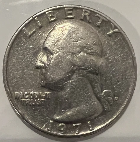 1971 D Washington Quarter Errors Cover