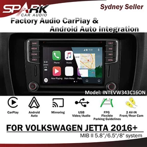 WIRELESS CARPLAY ANDROID AUTO MIRROR LINK FOR VW JETTA MIB 2 II 5.8/6.5/8" 2016+ - Bild 1 von 1