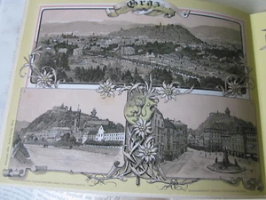 Edición Estiria 2011 Gris Leporello 1891 Editorial August Matthey - Imagen 1 de 5