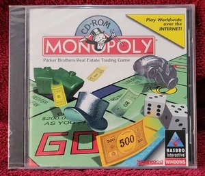 Monopoly CD-ROM (PC, 1997) Windows PC, New/Sealed - Picture 1 of 3