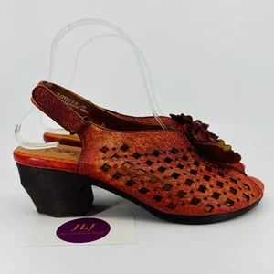 Spring Step L'Artiste Women's Lovella Leather Sandals Size 38 EU/ 7.5-8 US - Picture 1 of 12