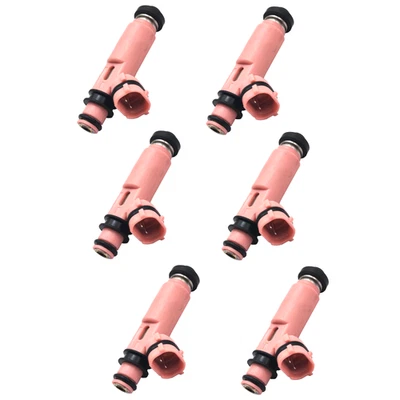 6X Fuel Injector For Toyota Solara 3.3L 2008 Lexus RX400h 3.3L 2006-2008 - Image 1 of 4