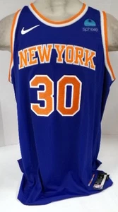 New York Knicks Julius Randle #30 Authentic Icon Ed Blue Jersey 40 + 2" Sphere - Bild 1 von 7