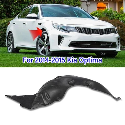 Primed Front Right Passenger Side Fender Liner For 2014-2015 Kia Optima Foto 1 de 4
