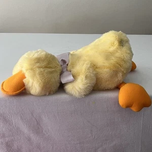 Vintage EDEN Yellow Plush Duck 20” long Collectible Stuffed Toy Made in NY USA - Picture 1 of 14