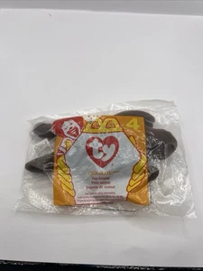 McDonalds Ty Teenie Beanie Babies #4 Chocolate The Moose New In Package - Picture 1 of 4
