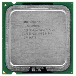PC CPU LGA 775 Intel Pentium 4 521 2.80GHZ SL8PP LGA775 Processor Socket Comput - Picture 1 of 2