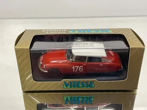VITESSE L008 CITROEN DS 19 WINNER MONTE CARLO 1959 #176 -RED 1:43- GOOD IN BOX - Picture 1 of 8