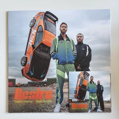 Calvin Harris & Sam Smith - Desire - 12" Vinyl Single with CD - Image 1 of 2