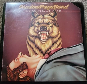 THE SHADOW PAGE BAND-HANGING BY A THREAD-1985 ORIGINAL US PRESSING NEW VINYL LP - Picture 1 of 21