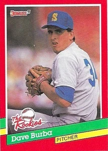 Donruss The Rookies 1991 - Dave Burba #12 (RC) - Imagen 1 de 2