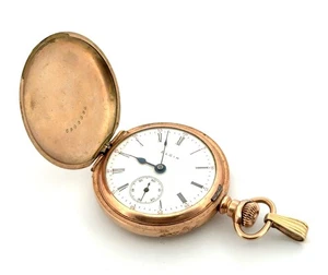 Vintage Elgin Gold Filled Pocket Watch - Working - Picture 1 of 9