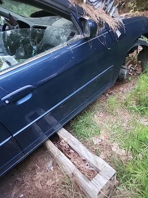 Honda Civic 2003 revestimiento lateral del pasajero delantero puerta sin espejo sin ventana sin panel... Foto 1 de 4