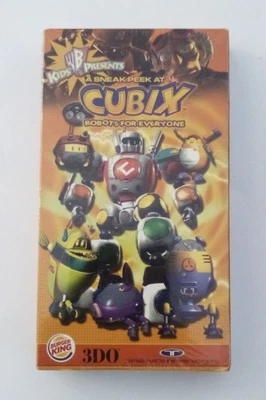 CUBIX: Robots for Everyone Burger King WB Kids (2001 SEALED NEW) - Image 1 of 4