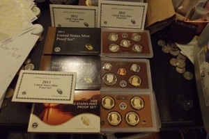 3 Better Proof Sets 2011, 2012, 2013 ESTATE AUCTION NR!!! - Picture 1 of 3