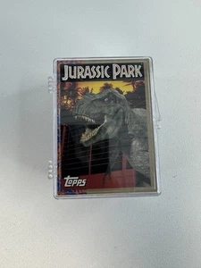 Carte collezionabili Topps Jurassic Park 1993 set completo di 88 carte più 11 adesivi - Foto 1 di 3