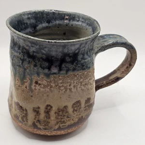 Studio Kunst Keramik Kaffeebecher Vintage signiert Nachlassfund - Bild 1 von 8