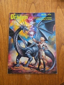 1981 Dragon Magazine #53 Caldwell D&D Oracle NPC Garden of NefaronMPC - Picture 1 of 4