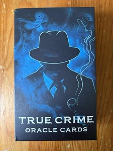True Crime Oracle Deck, Tarot Cards for Beginners, 12x7cm Psychological 80-cards - Picture 1 of 5
