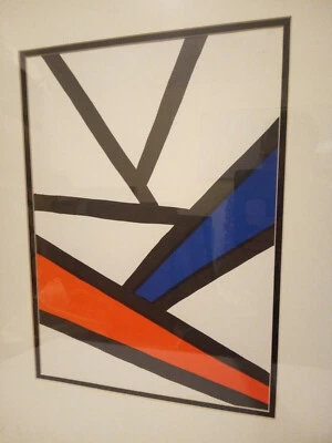 Alexander Calder: Composición V litografía sin firmar Park West Galleries 239 Foto 1 de 4