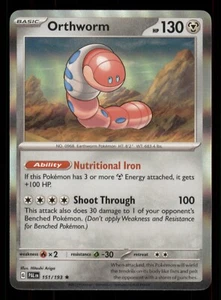 Pokémon TCG Orthworm Paldea Evolved 164/198 Holo Rare NM - Picture 1 of 2