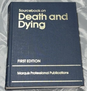 Sourcebook on Death and Dying Hardcover James A. Fruehling - HB - Picture 1 of 3
