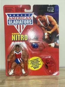 Vintage 1991 Mattel American Gladiators Nitro Figure Sealed PLEASE READ - Picture 1 of 6